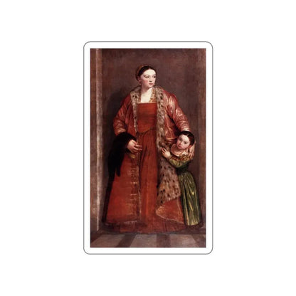 VERONESE, Paolo - Iseppo and Adriano da Porto3 (Artwork) STICKER Vinyl Die-Cut Decal White Die-Cut 6 Inch - The Sticker Space