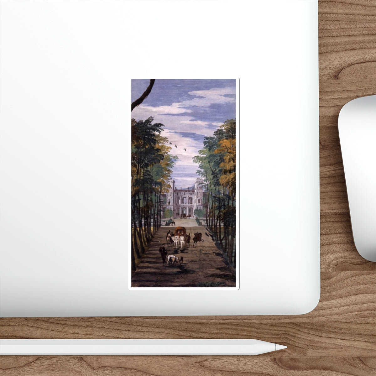 VERONESE, Paolo - Landscape (Artwork) STICKER Vinyl Die-Cut Decal-The Sticker Space