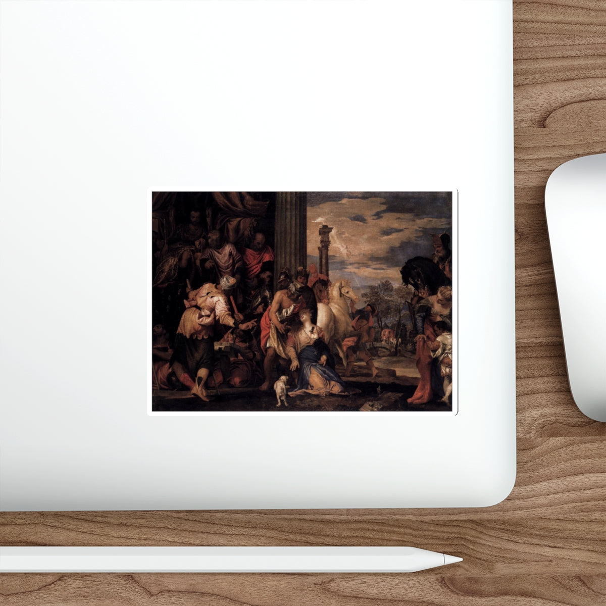 VERONESE, Paolo - Martyrdom of St Justina (Artwork) STICKER Vinyl Die-Cut Decal-The Sticker Space