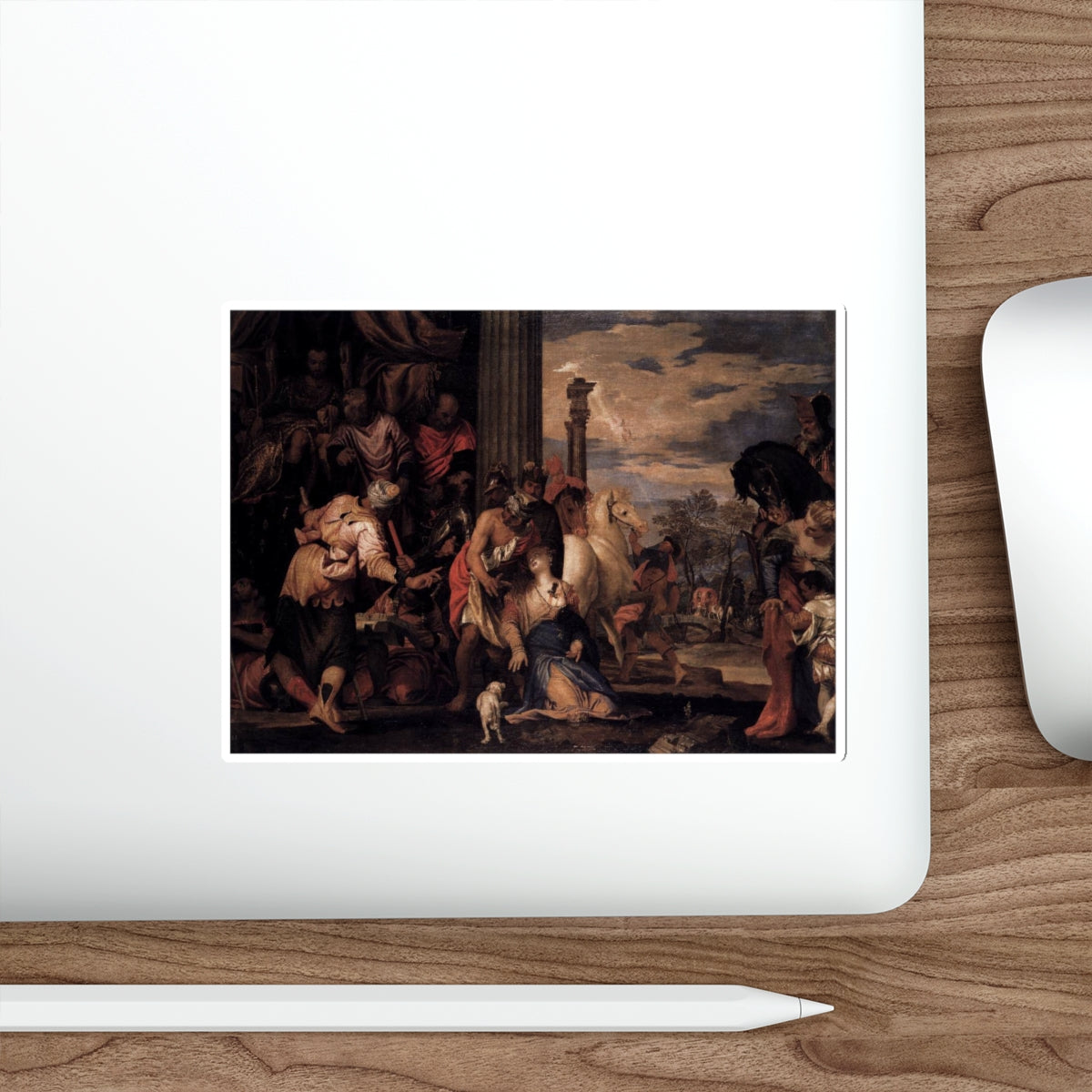 VERONESE, Paolo - Martyrdom of St Justina (Artwork) STICKER Vinyl Die-Cut Decal-The Sticker Space