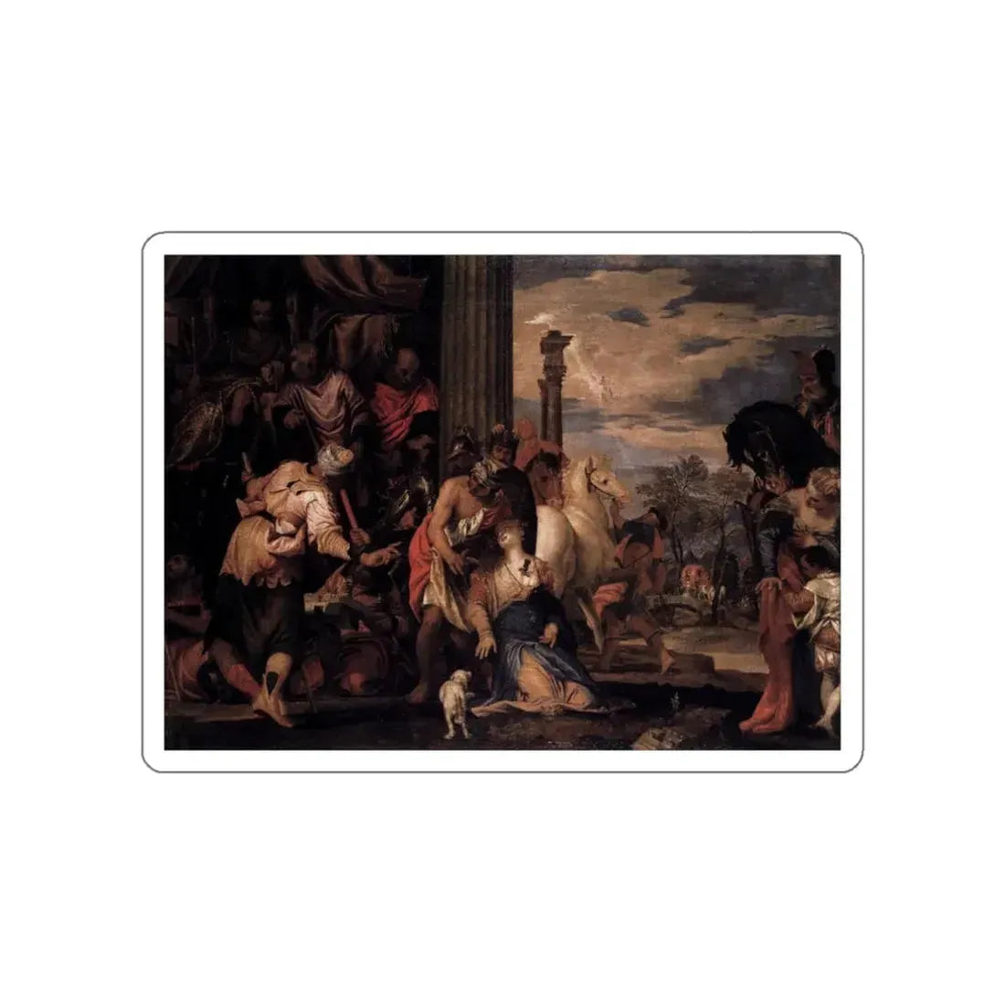 VERONESE, Paolo - Martyrdom of St Justina (Artwork) STICKER Vinyl Die-Cut Decal - The Sticker Space