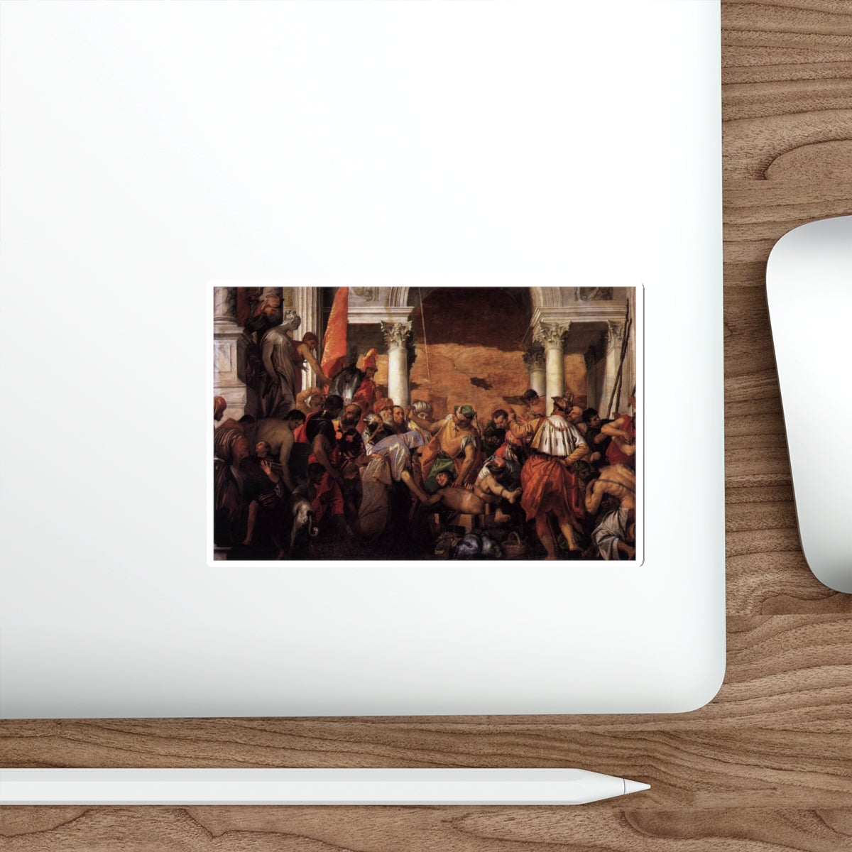 VERONESE, Paolo - Martyrdom of St Sebastian (Artwork) STICKER Vinyl Die-Cut Decal-The Sticker Space