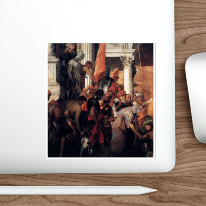 VERONESE, Paolo - Martyrdom of St Sebastian (detail) (Artwork) STICKER Vinyl Die-Cut Decal-The Sticker Space