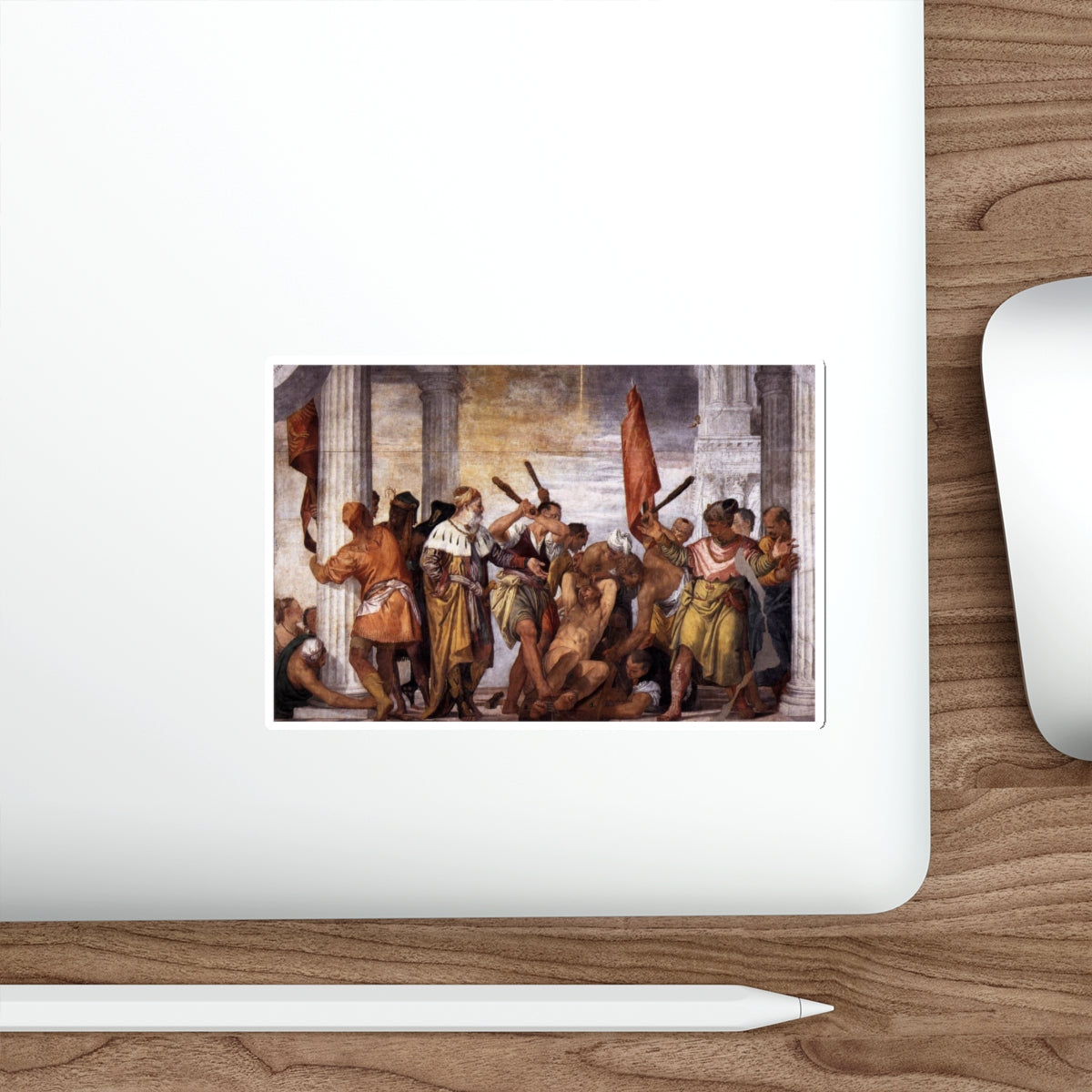 VERONESE, Paolo - Martyrdom of St Sebastian2 (Artwork) STICKER Vinyl Die-Cut Decal-The Sticker Space