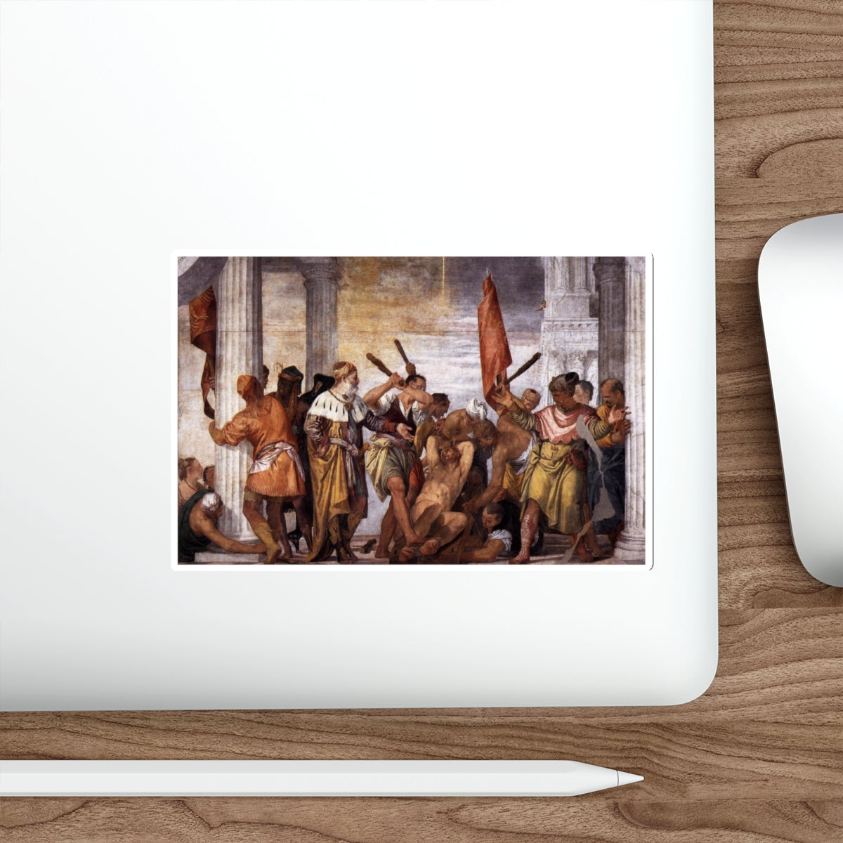 VERONESE, Paolo - Martyrdom of St Sebastian2 (Artwork) STICKER Vinyl Die-Cut Decal-The Sticker Space