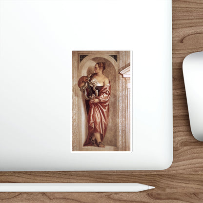 VERONESE, Paolo - Muse with Lyre (Artwork) STICKER Vinyl Die-Cut Decal-The Sticker Space