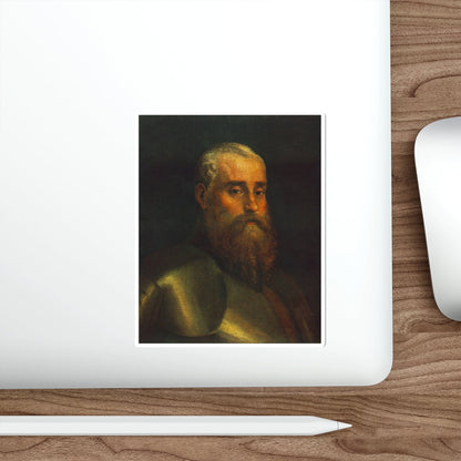 VERONESE, Paolo - Portrait of Agostino Barbarigo (Artwork) STICKER Vinyl Die-Cut Decal-The Sticker Space