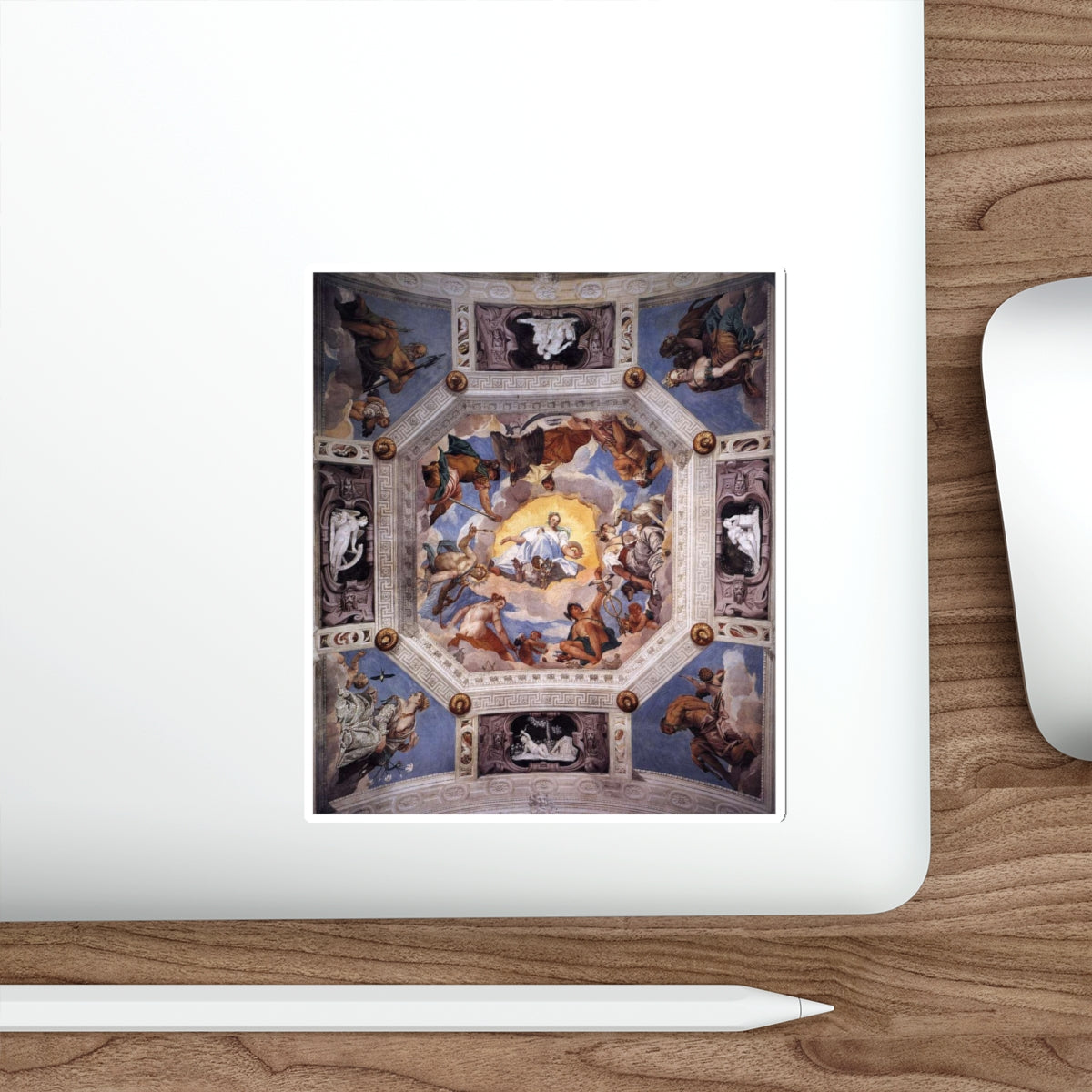 VERONESE, Paolo - Sala dell'Olimpo (Artwork) STICKER Vinyl Die-Cut Decal-The Sticker Space