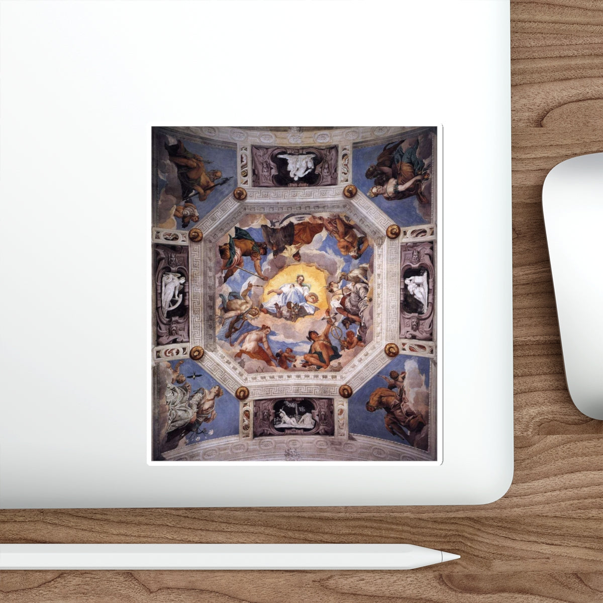 VERONESE, Paolo - Sala dell'Olimpo (Artwork) STICKER Vinyl Die-Cut Decal-The Sticker Space