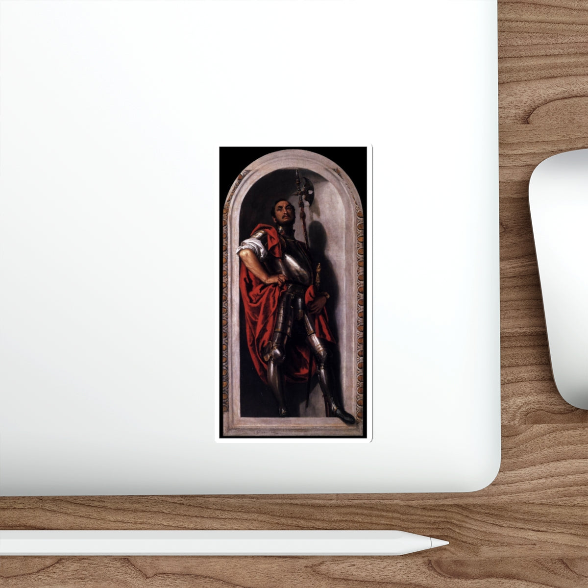 VERONESE, Paolo - St Mennas (Artwork) STICKER Vinyl Die-Cut Decal-The Sticker Space