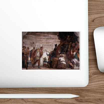 VERONESE, Paolo - St Sebastian Reproving Diocletian (Artwork) STICKER Vinyl Die-Cut Decal-The Sticker Space