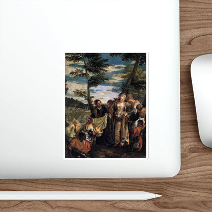 VERONESE, Paolo - The Finding of Moses2 (Artwork) STICKER Vinyl Die-Cut Decal-The Sticker Space