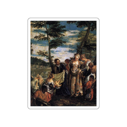 VERONESE, Paolo - The Finding of Moses2 (Artwork) STICKER Vinyl Die-Cut Decal-White-The Sticker Space