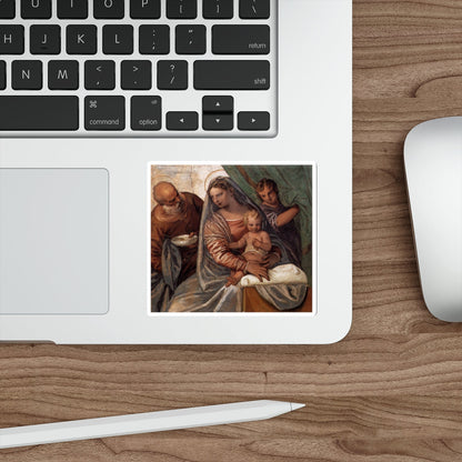 VERONESE, Paolo - The Holy Family (Madonna della pappa) (Artwork) STICKER Vinyl Die-Cut Decal-The Sticker Space