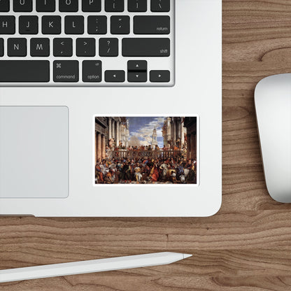 VERONESE, Paolo - The Marriage at Cana (Artwork) STICKER Vinyl Die-Cut Decal-The Sticker Space