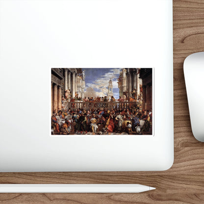 VERONESE, Paolo - The Marriage at Cana (Artwork) STICKER Vinyl Die-Cut Decal-The Sticker Space