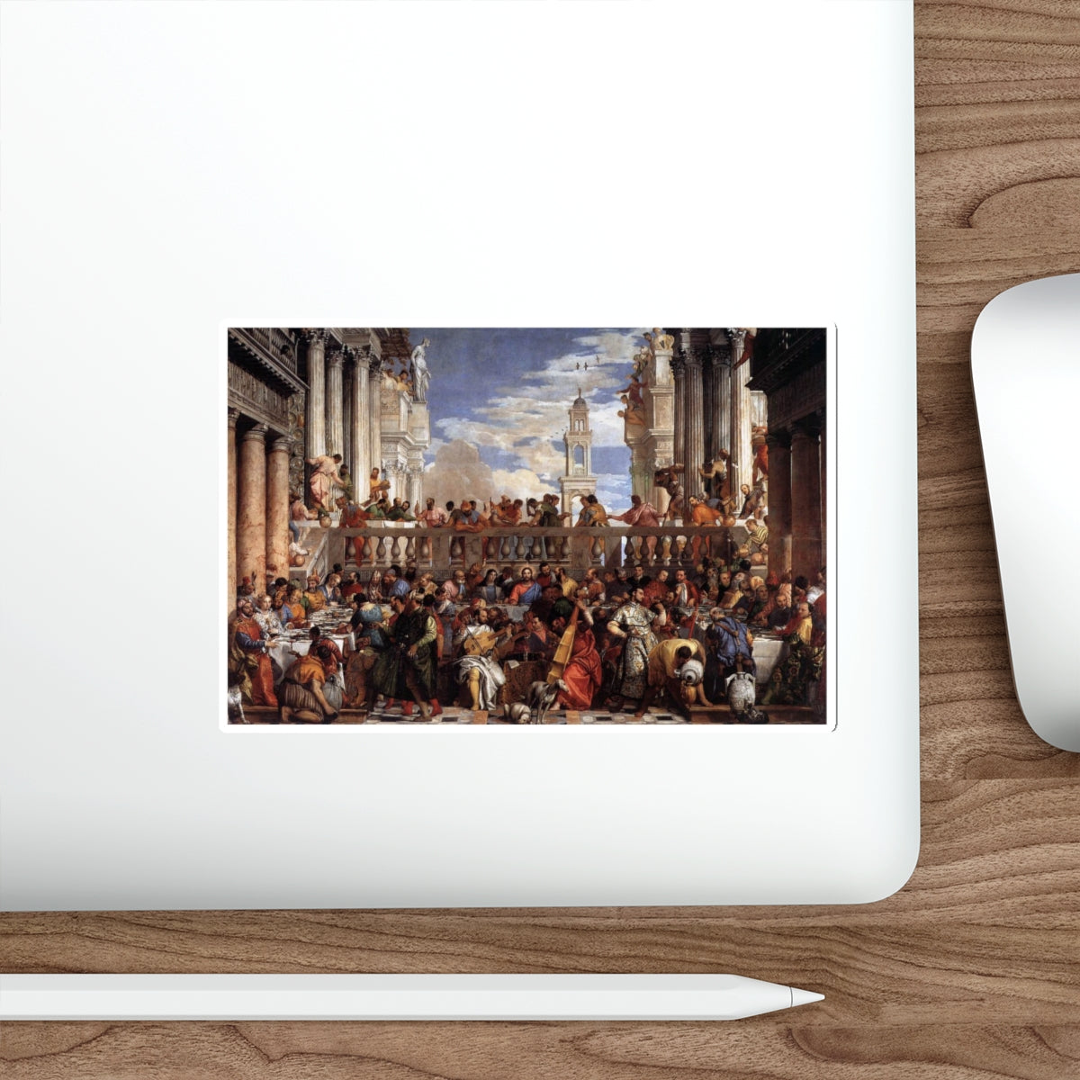 VERONESE, Paolo - The Marriage at Cana (Artwork) STICKER Vinyl Die-Cut Decal-The Sticker Space