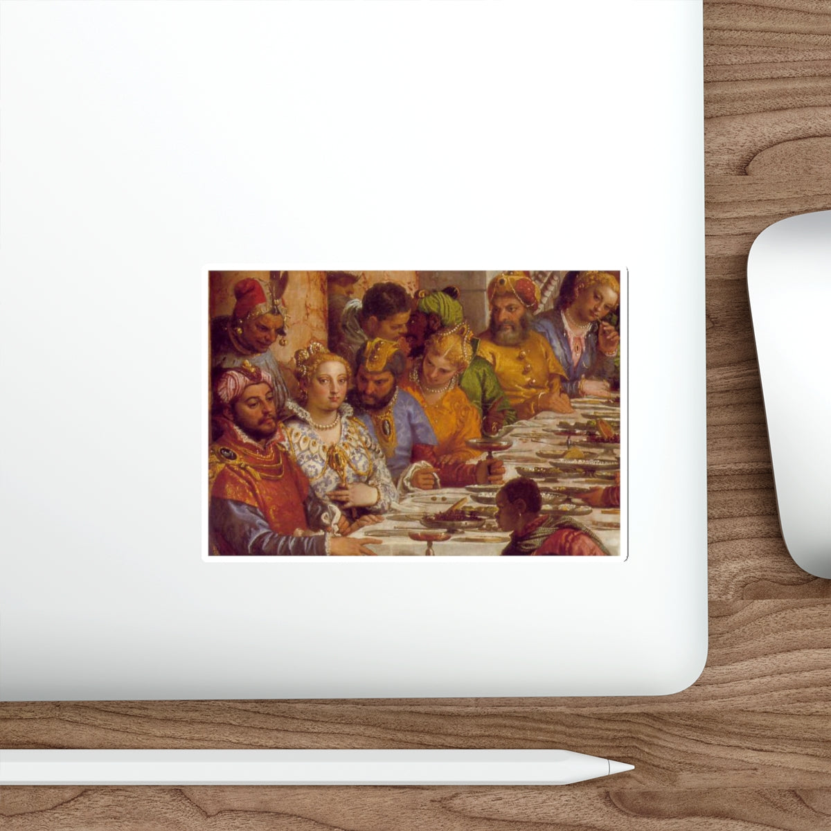 VERONESE, Paolo - The Marriage at Cana d 1 (Artwork) STICKER Vinyl Die-Cut Decal-The Sticker Space