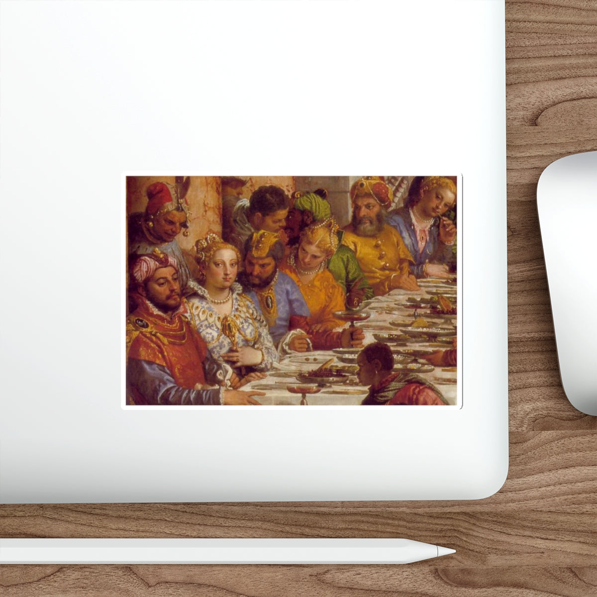 VERONESE, Paolo - The Marriage at Cana d 1 (Artwork) STICKER Vinyl Die-Cut Decal-The Sticker Space