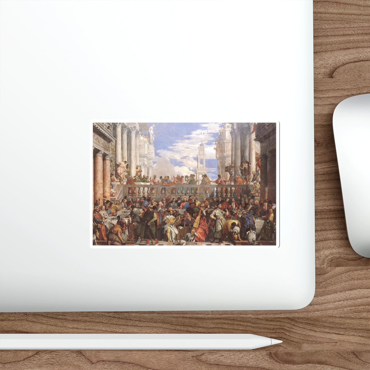 VERONESE, Paolo - The Marriage at Cana_1 (Artwork) STICKER Vinyl Die-Cut Decal-The Sticker Space