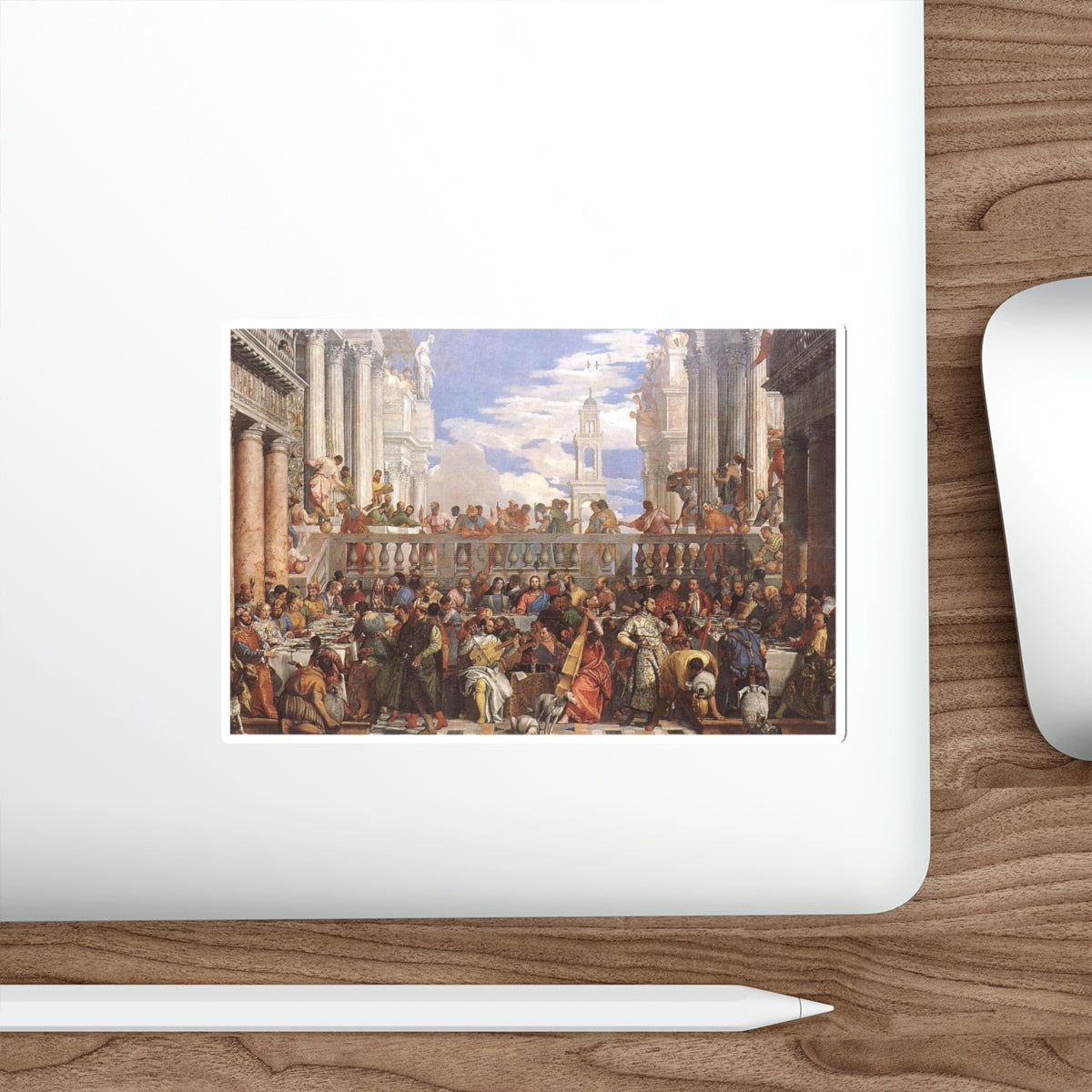 VERONESE, Paolo - The Marriage at Cana_1 (Artwork) STICKER Vinyl Die-Cut Decal-The Sticker Space