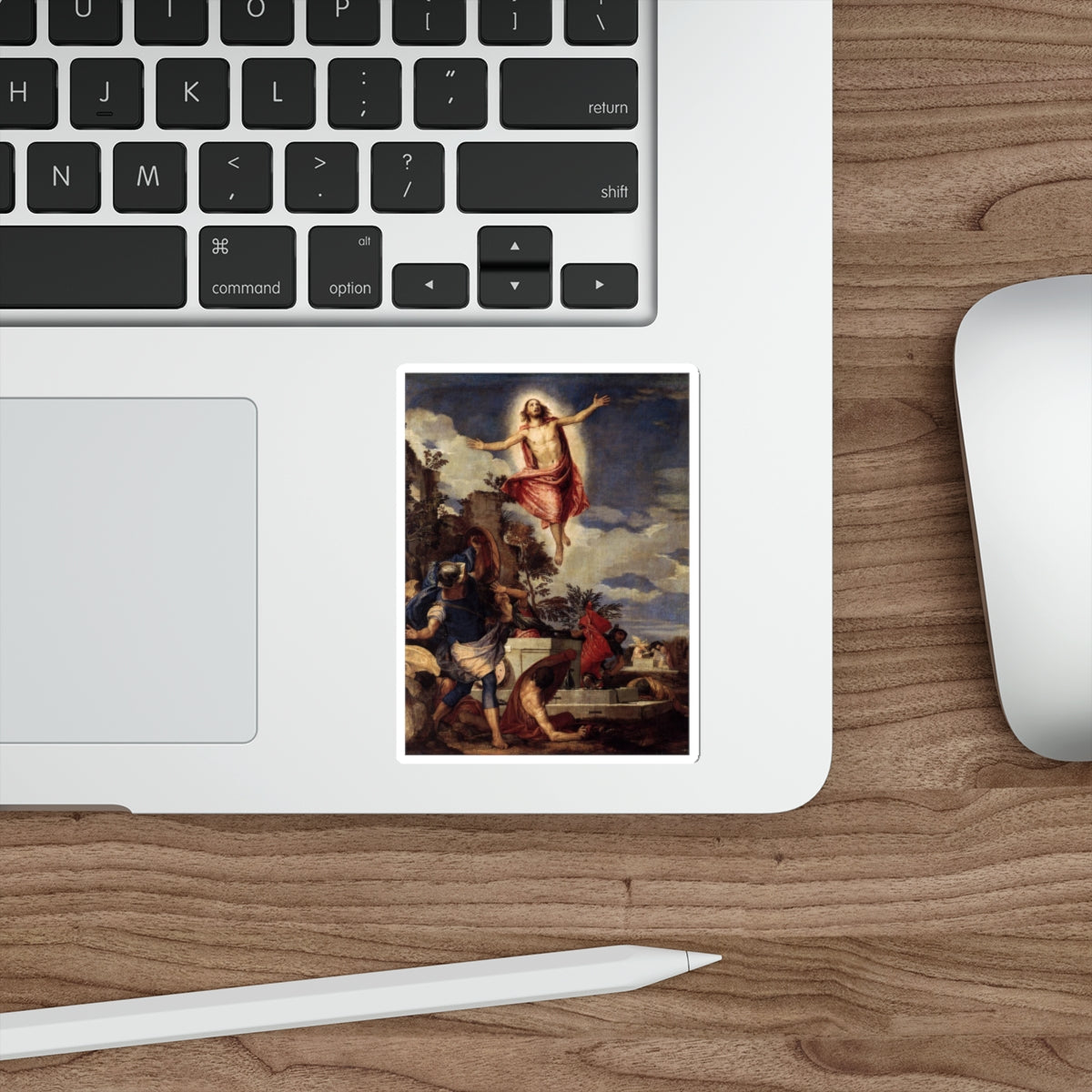 VERONESE, Paolo - The Resurrection of Christ (Artwork) STICKER Vinyl Die-Cut Decal-The Sticker Space