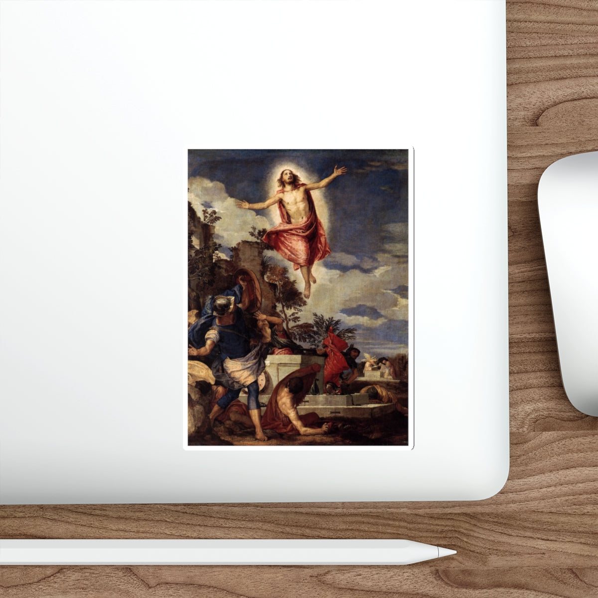 VERONESE, Paolo - The Resurrection of Christ (Artwork) STICKER Vinyl Die-Cut Decal-The Sticker Space