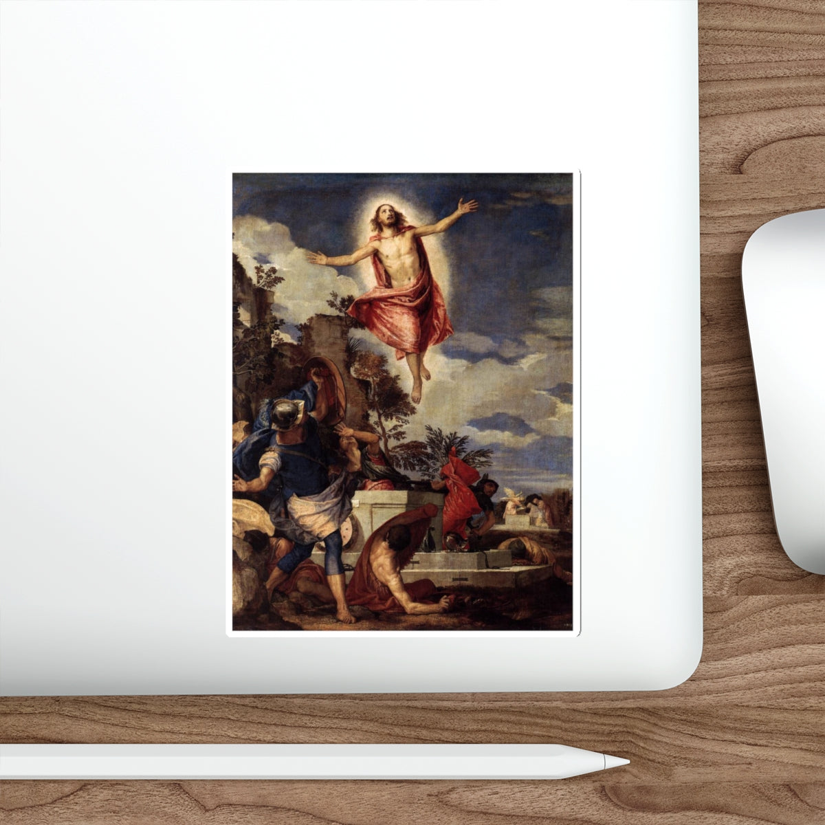 VERONESE, Paolo - The Resurrection of Christ (Artwork) STICKER Vinyl Die-Cut Decal-The Sticker Space