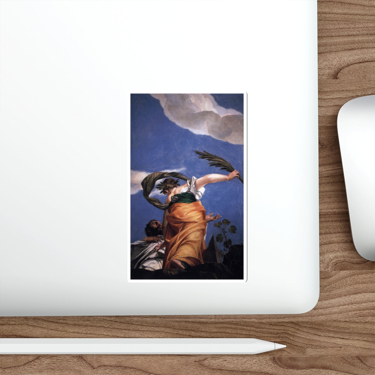 VERONESE, Paolo - The Triumph of Virtue over Vice (Artwork) STICKER Vinyl Die-Cut Decal-The Sticker Space