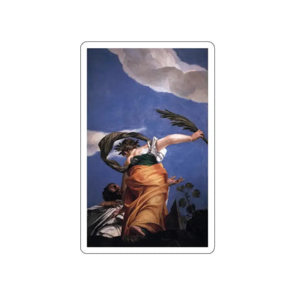 VERONESE, Paolo - The Triumph of Virtue over Vice (Artwork) STICKER Vinyl Die-Cut Decal White Die-Cut 2 Inch - The Sticker Space