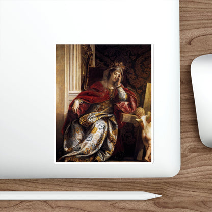 VERONESE, Paolo - The Vision of St Helena 2 (Artwork) STICKER Vinyl Die-Cut Decal-The Sticker Space