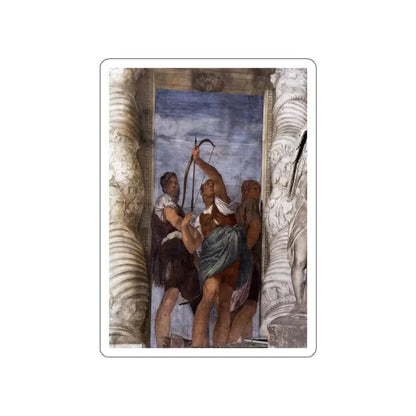 VERONESE, Paolo - Three Archers (Artwork) STICKER Vinyl Die-Cut Decal White Die-Cut 5 Inch - The Sticker Space