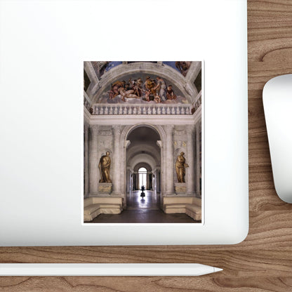 VERONESE, Paolo - View from the Sala dell'Olimpo, facing south (Artwork) STICKER Vinyl Die-Cut Decal-The Sticker Space