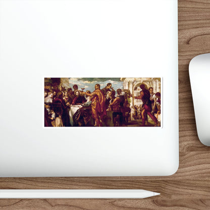 VERONESE, Paolo - Wedding at Cana (detail) (Artwork) STICKER Vinyl Die-Cut Decal-The Sticker Space