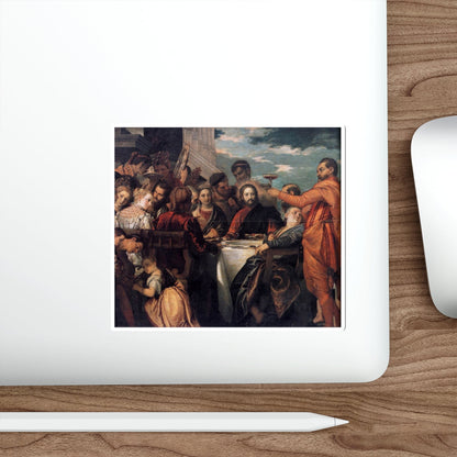 VERONESE, Paolo - Wedding at Cana (detail)2 (Artwork) STICKER Vinyl Die-Cut Decal-The Sticker Space