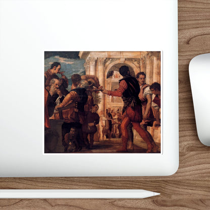 VERONESE, Paolo - Wedding at Cana (detail)3 (Artwork) STICKER Vinyl Die-Cut Decal-The Sticker Space