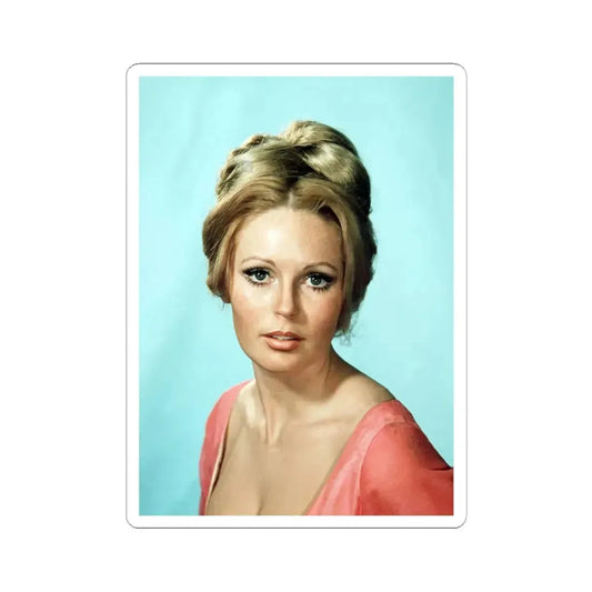 Veronica Carlson #115 (Vintage Female Icon) STICKER Vinyl Kiss-Cut Decal 2 Inch White - The Sticker Space