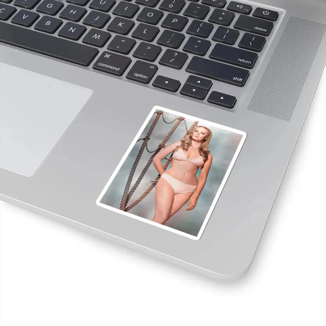 Veronica Carlson #124 (Vintage Female Icon) STICKER Vinyl Kiss-Cut Decal - The Sticker Space