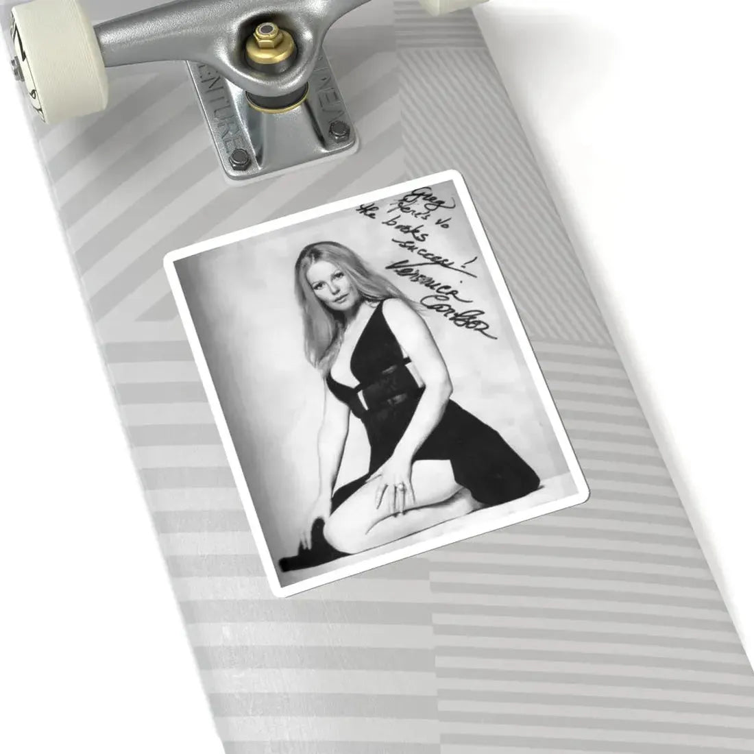 Veronica Carlson #40 (Vintage Female Icon) STICKER Vinyl Kiss-Cut Decal - The Sticker Space