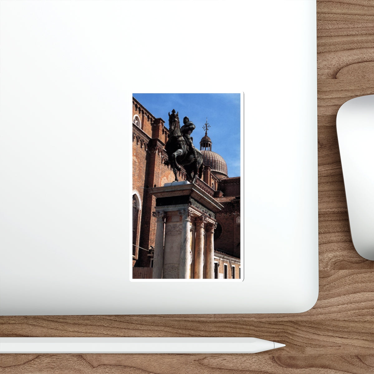 VERROCCHIO, Andrea del - Equestrian Statue of Colleoni3 (Artwork) STICKER Vinyl Die-Cut Decal-The Sticker Space