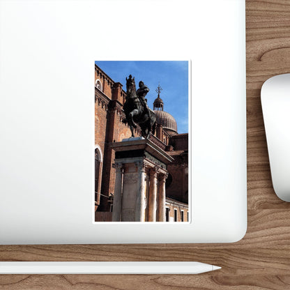 VERROCCHIO, Andrea del - Equestrian Statue of Colleoni3 (Artwork) STICKER Vinyl Die-Cut Decal-The Sticker Space