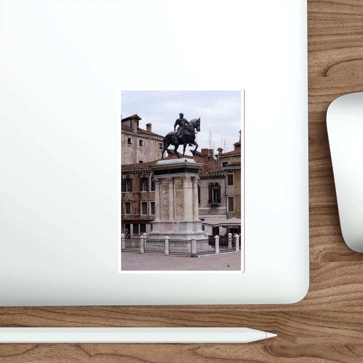 VERROCCHIO, Andrea del - Equestrian Statue of Colleoni4 (Artwork) STICKER Vinyl Die-Cut Decal-The Sticker Space