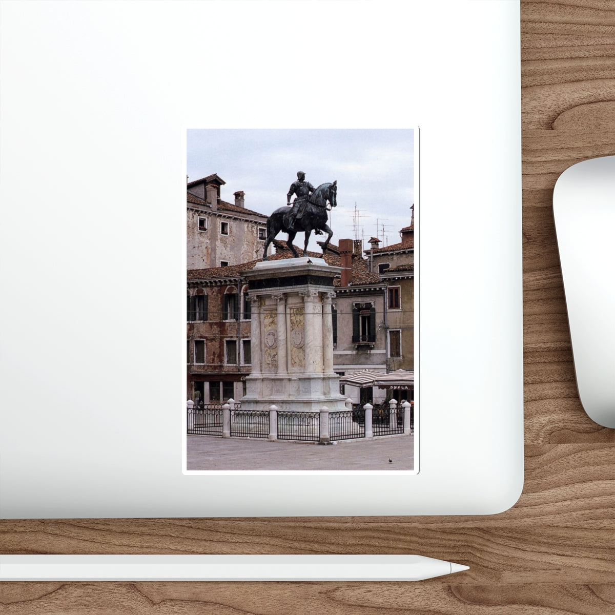 VERROCCHIO, Andrea del - Equestrian Statue of Colleoni4 (Artwork) STICKER Vinyl Die-Cut Decal-The Sticker Space