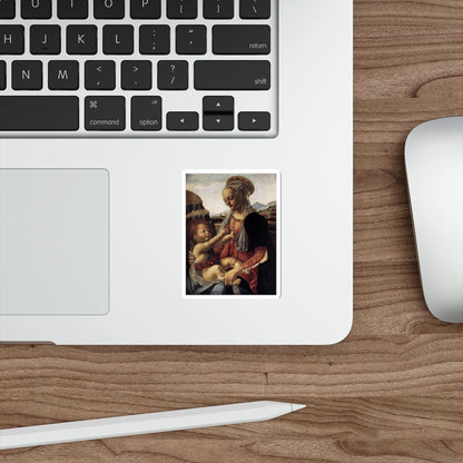 VERROCCHIO, Andrea del - Madonna and Child (Artwork) STICKER Vinyl Die-Cut Decal-The Sticker Space