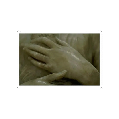 VERROCCHIO, Andrea del - Portrait of a Woman (detail)2 (Artwork) STICKER Vinyl Die-Cut Decal White Die-Cut 6 Inch - The Sticker Space