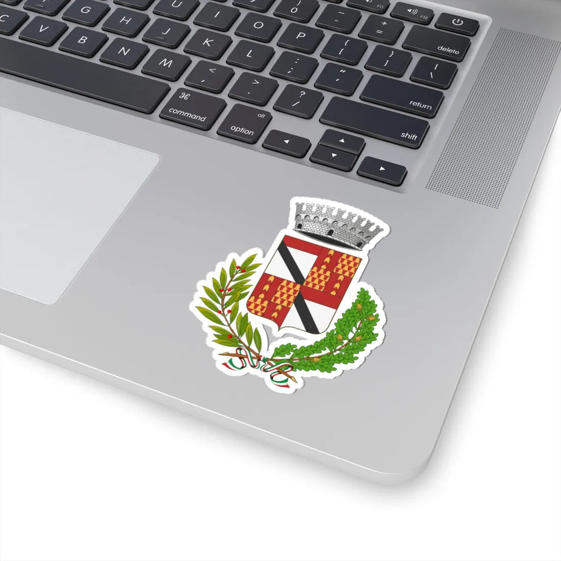 Verrès-Stemma (Italy) (Coat of Arms) STICKER Vinyl Kiss-Cut Decal - The Sticker Space