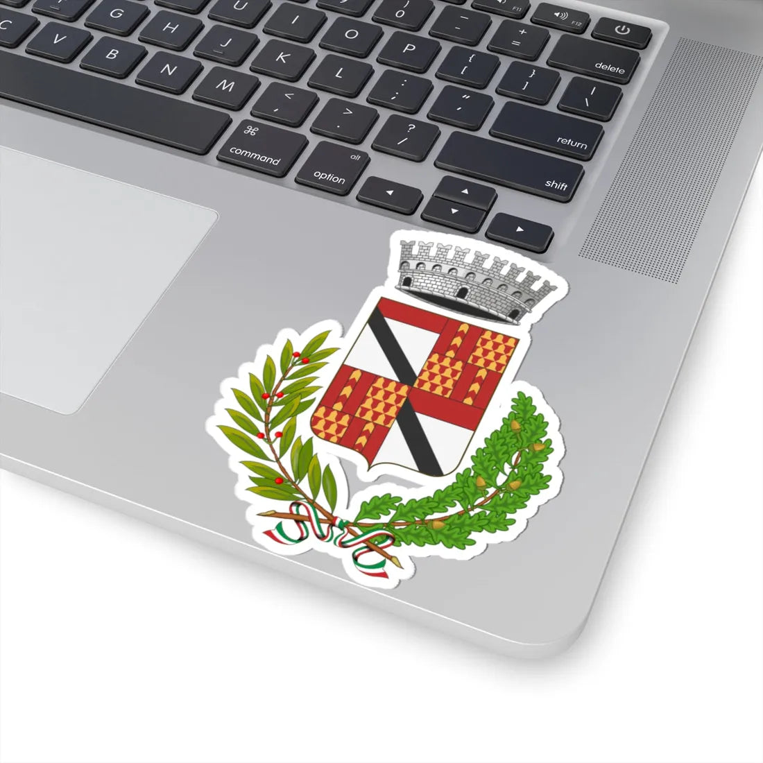 Verrès-Stemma (Italy) (Coat of Arms) STICKER Vinyl Kiss-Cut Decal - The Sticker Space