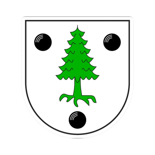 Versam wappen (Switzerland) (Coat of Arms) STICKER Vinyl Kiss-Cut Decal 2 Inch White - The Sticker Space