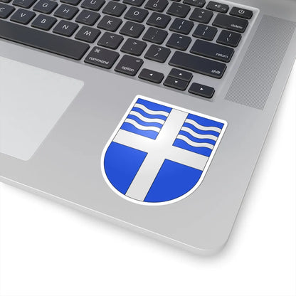 Versoix-coat of arms (Switzerland) (Coat of Arms) STICKER Vinyl Kiss-Cut Decal - The Sticker Space