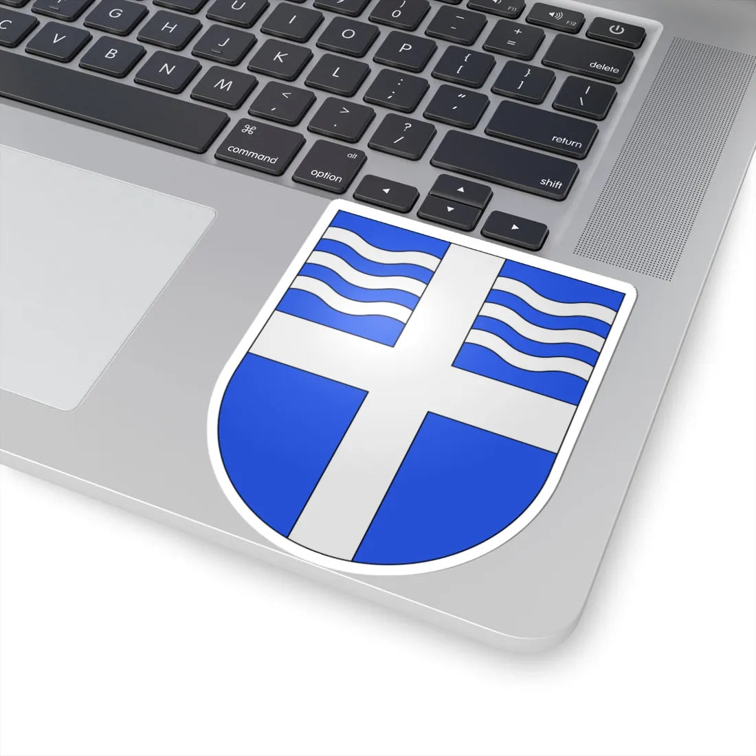 Versoix-coat of arms (Switzerland) (Coat of Arms) STICKER Vinyl Kiss-Cut Decal - The Sticker Space